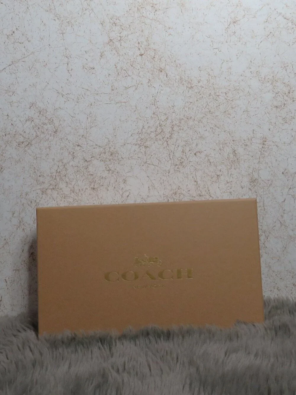Coach Signature Metallic Corner Zip Wristlet with Charms (Wine) - NWT (CW958)